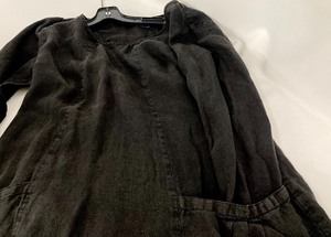 lot 143 image: Gudrun Sjoden Black Cotton Dress Size L