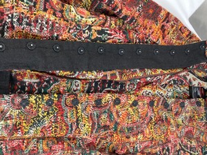 lot 154 image: Yohji Yamamoto FEMME Indian Jacquard Wool & Silk Weave Jacket - Made in Japan Size 2