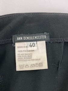 lot 159 image: Ann Demeulemeester Black Skirt with Zippers- from Belgium- Size 40 (euro sizing)
