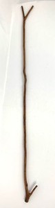 lot 65 image: Vintage Wood Walking Stick - 5 Ft. Long