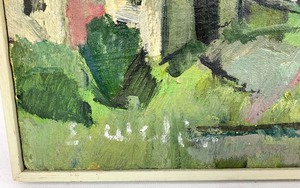 lot 90 image: Elof Wedin Original Painting- Oil on Canvas- Untitled-1930s- 24.5 x 20.5