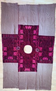 lot 108 image: Vintage Guatemalan Hand-Stitiched Huipel