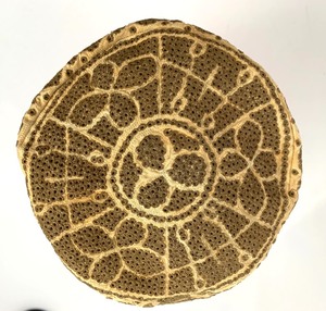 lot 121 image: Trio of Intricate Embroidered Kufi Hats