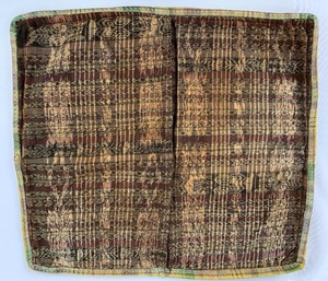 lot 247 image: Embroidered Pillowcase From Central America