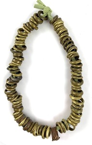 lot 174 image: Antique Ethiopian Wollo Rings- Brass, Copper & Silver- Heavy