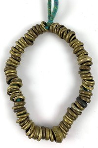 lot 250 image: Antique Ethiopian Brass Wollo Rings