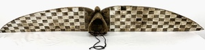 lot 13 image: Vintage Bwa Tribal Hawk MaskButterfly Mask from Burkina Faso, Africa