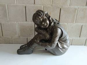 lot 104 image: Child statue