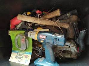 lot 114 image: Tool bin