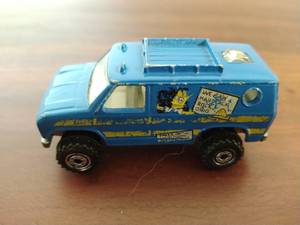 lot 8 image: Mattel Hot Wheel Toy Car- Simpsons Van