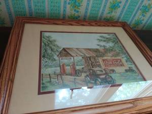 lot 391 image: Coca-Cola Art Print