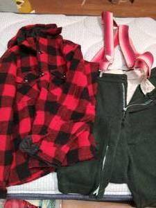 lot 444 image: Wool Coat & Pants