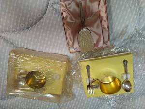 lot 447 image: Sterling Brush & More