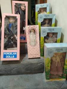 lot 475 image: Porcelain Dolls