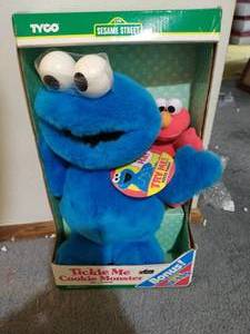 lot 497 image: Tickle Me Cookie Monster