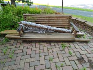 lot 508 image: Porch Swing & More