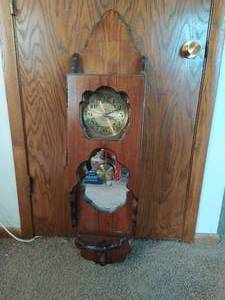 lot 321 image: Hanging Wall Clock