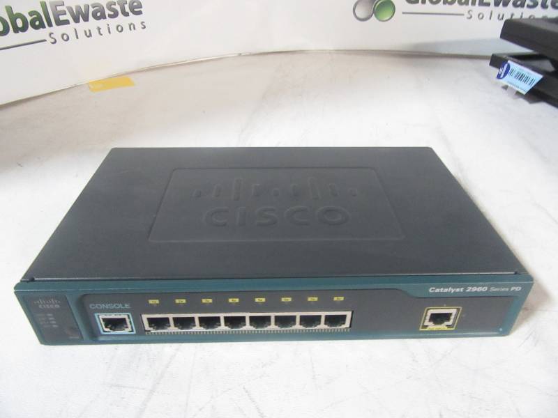 lot 50 image: Cisco 8 port fanless switch 2960 series