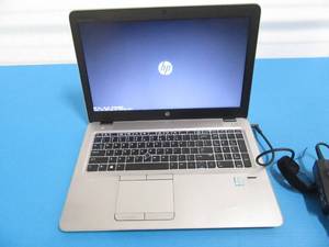 lot 2 image: HP&nbspEliteBook 850 G3&nbspIntel(R) Core(TM) i5-6200U CPU  2.30GHz 8GB RAM wCharger 