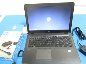 lot 5 image: HP ZBook 15u G3&nbspINTEL(R) CORE(TM) I7-6600U CPU  2.60GHZ 16GB RAM wCharger 