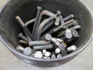 lot 14 image: NEW HEX BOLTS  CEMENT ANCHORS