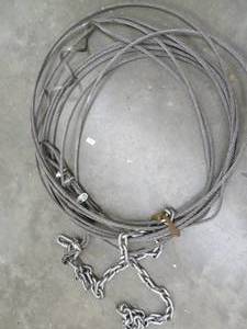 lot 22 image: CHAIN AND CABLE