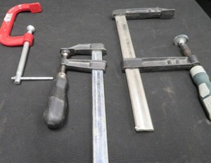 lot 31 image: 3 DIFFERENT CLAMPS