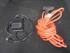 lot 53 image: EXTENSION CORD AND BBQ-GRILL REPLACEMENT