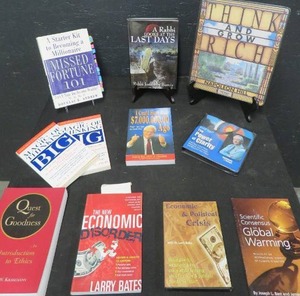 lot 70 image: THINK AND GROW RICH MONEY MAKING BOOKS, TAPES