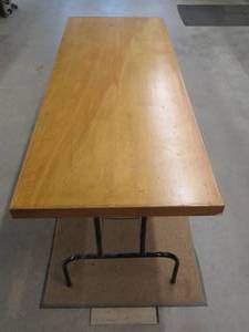 lot 74 image: LARGE FOLDING TABLE