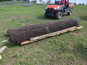 lot 16 image: Lot of (2) Rolls of Mini-Mesh Fencing