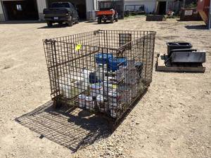 lot 65 image: Large Lot of PPG Paint and More - Crate NOT Included - Take what you want