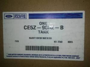 lot 61 image: Ford CE5Z-9002-BFuel Tank Assembly 2012 Ford Fusion, MKZ