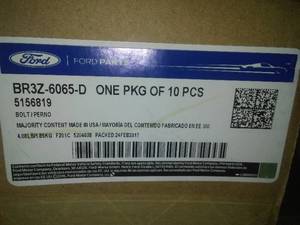 lot 73 image: Engine Cylinder Head Bolt - Ford (BR3Z-6065-D) (10 pcs) 2011-2012 F-150, Mustang Select Models