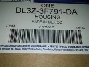 lot 92 image: Housing DL3Z-3F791-DA 2011-2014 F150 Select Models
