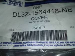 lot 94 image: Seat Back Cover - Ford (DL3Z-1564416-NB) 2012-2014 F150 Select Models