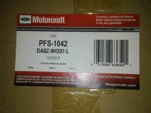 lot 101 image: 2014-2019 Ford Explorer - Fuel Pump and Sender Assembly - Motorcraft