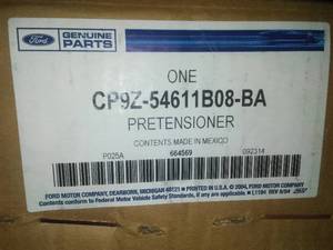 lot 113 image: Seat Belt Assembly - Passenger Side (RH) - Ford (CP9Z-54611B08-BA)  2012 Focus