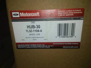 lot 122 image: Motorcraft 7L3Z1104A - Motorcraft Wheel Bearing and Hub assembly