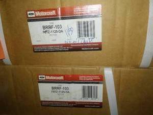 lot 156 image: (2) Motorcraft BRRF103 - Front Brake Rotor