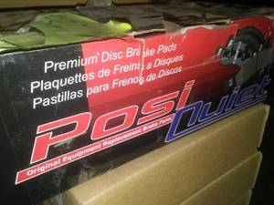 lot 173 image: Posi Quiet Extended Wear Brake Pads 106.16111 Select Models Explorer, Taurus, MKT, Interceptor