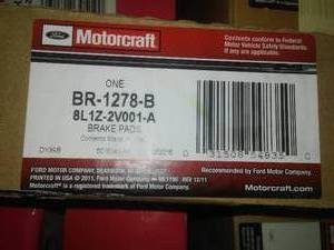 lot 190 image: Motorcraft BR1278B Brake Pads