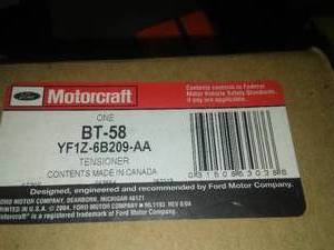 lot 202 image: Ford YF1Z-6B209-AA Motorcraft BT58 Belt Tensioner Motorcraft BT-58 1993-07