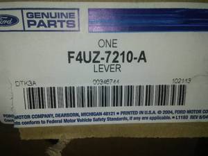 lot 220 image: Automatic Transmission Manual Control Lever. F4UZ-7210-A