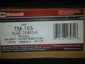 lot 224 image: Motorcraft Transfer Case Control Module TM -153 Explorer and Mountaineer  (2002-2006)