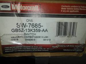 lot 225 image: Motorcraft Switch turn Signal SW-7685 Explorer (2016-2019)