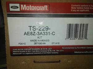 lot 233 image: Outer Boot - Ford (AE8Z-3A331-C) Ford Fiesta (2011-2019)
