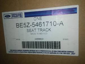 lot 249 image: TRACK. Seat. Adjuster. BE5Z-5461710-A Ford Fusion  2011-2012