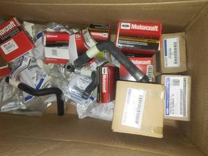 lot 262 image: Misc. Ford Parts. Switches, Tubes and more. DOZENS