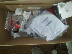 lot 292 image: Misc. Ford Parts - Covers, PCV and more.